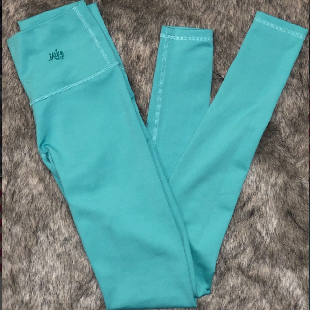 Mika Yoga Wear Leggings- Blue